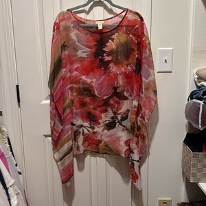 Chico’s watercolor tunic size S/M